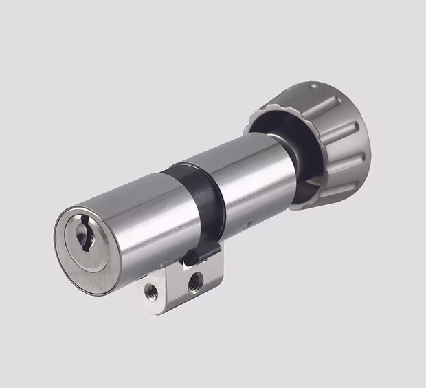 Doppio cilindro con pomello svizzero 22mm