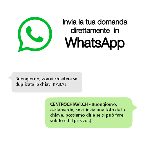 centrochiavi assistenza whatsapp