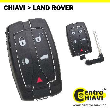 chiavi auto LAND ROVER con radiocomando centrochiavi mendrisio ticino svizzera