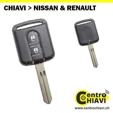 chiavi auto radiocomando nissan renault centrochiavi mendrisio ticino svizzera