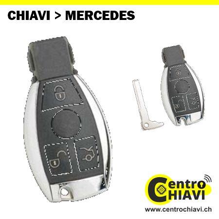 chiavi auto mercedes con radiocomando centrochiavi mendrisio ticino svizzera