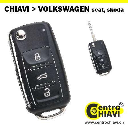 chiavi auto volkswagen seat skoda con radiocomando centrochiavi mendrisio ticino svizzera