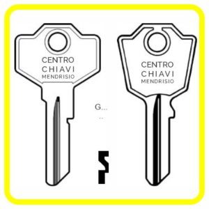 chiavi bucalettere perse tagliate a codice n2